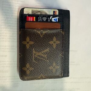 Louis Vuitton Brown Monogram Card Holder